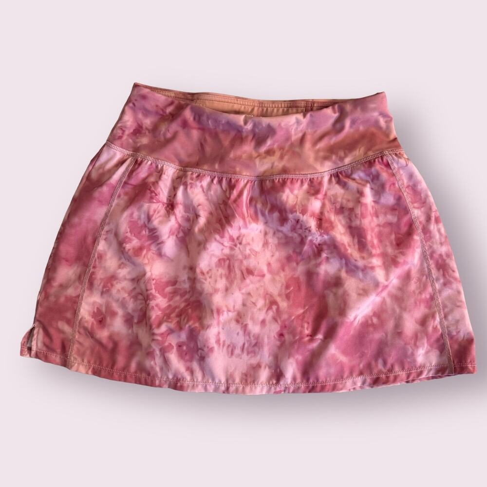 OALKA Women’s Mauve Pink Skort Skirt W/ Built In Shorts Tennis Golf, Size L - Picture 1 of 2